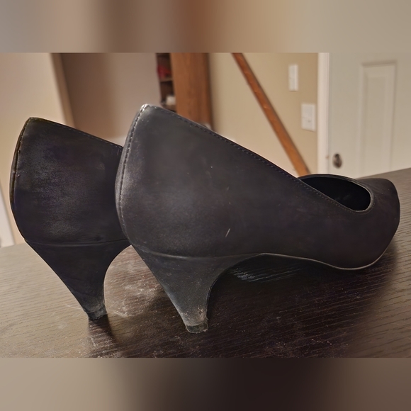 Comfortable suede ack cat heel - Picture 2 of 3